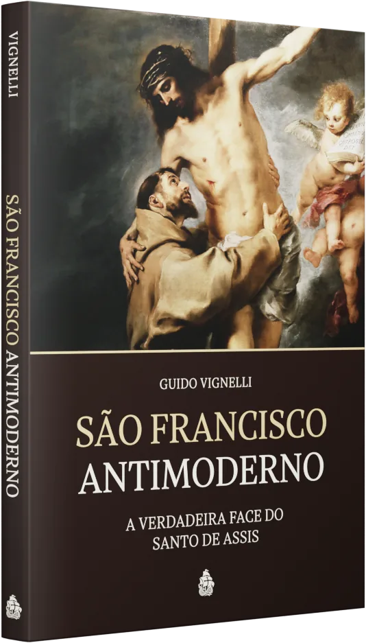 Capa de São Francisco Antimoderno, de Guido Vignelli